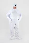 Белый Медведь костюм для взрослого (164-170 / размер 46-56)