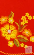Жилет фольклорный (красный / Готовое изделие)