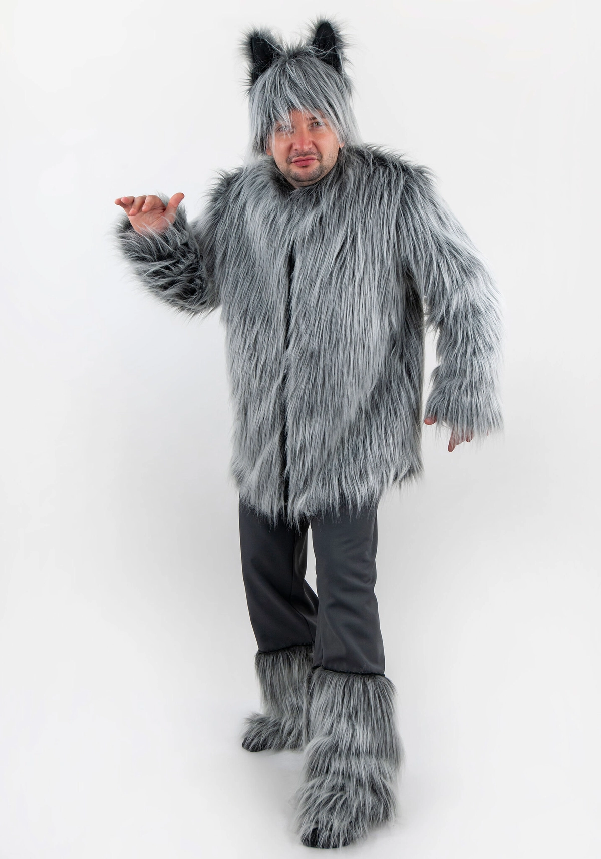 Чудные Звери Волк костюм для взрослого (164-170 / 46-50)