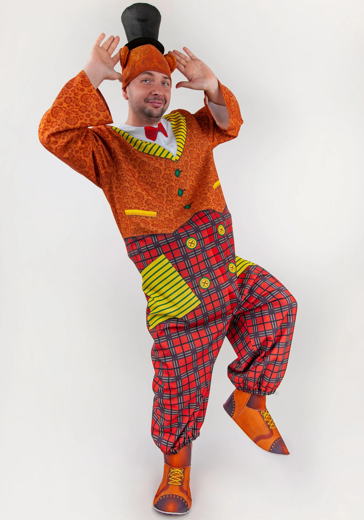 Чудные Звери Медведь костюм для взрослого (164-170 / размер 46-54 / Готовое изделие)