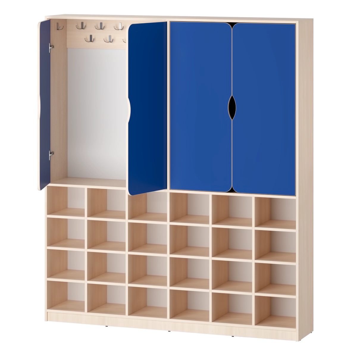 Шкаф для одежды 24х местный