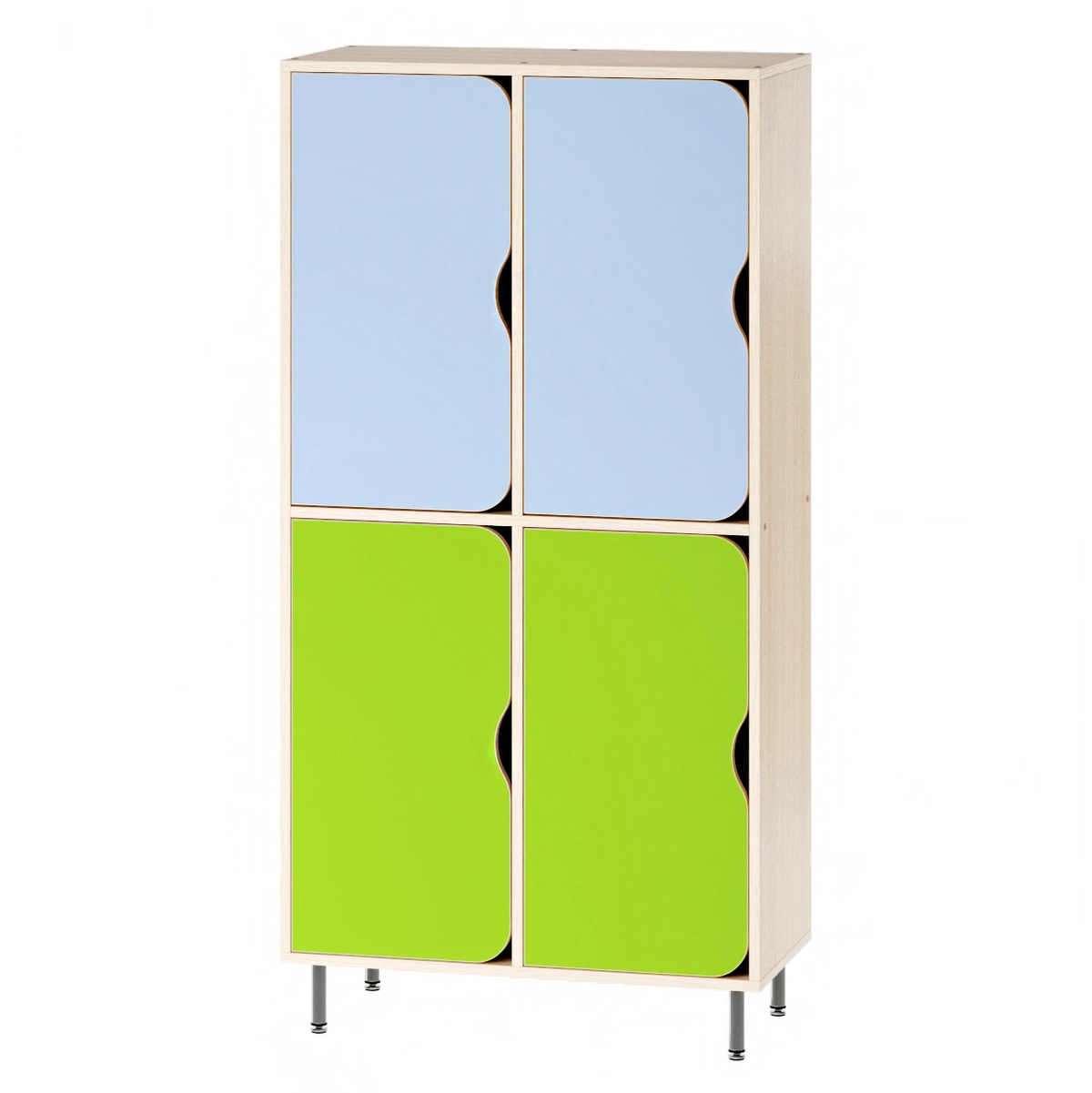 Шкаф двухъярусный 4 местный