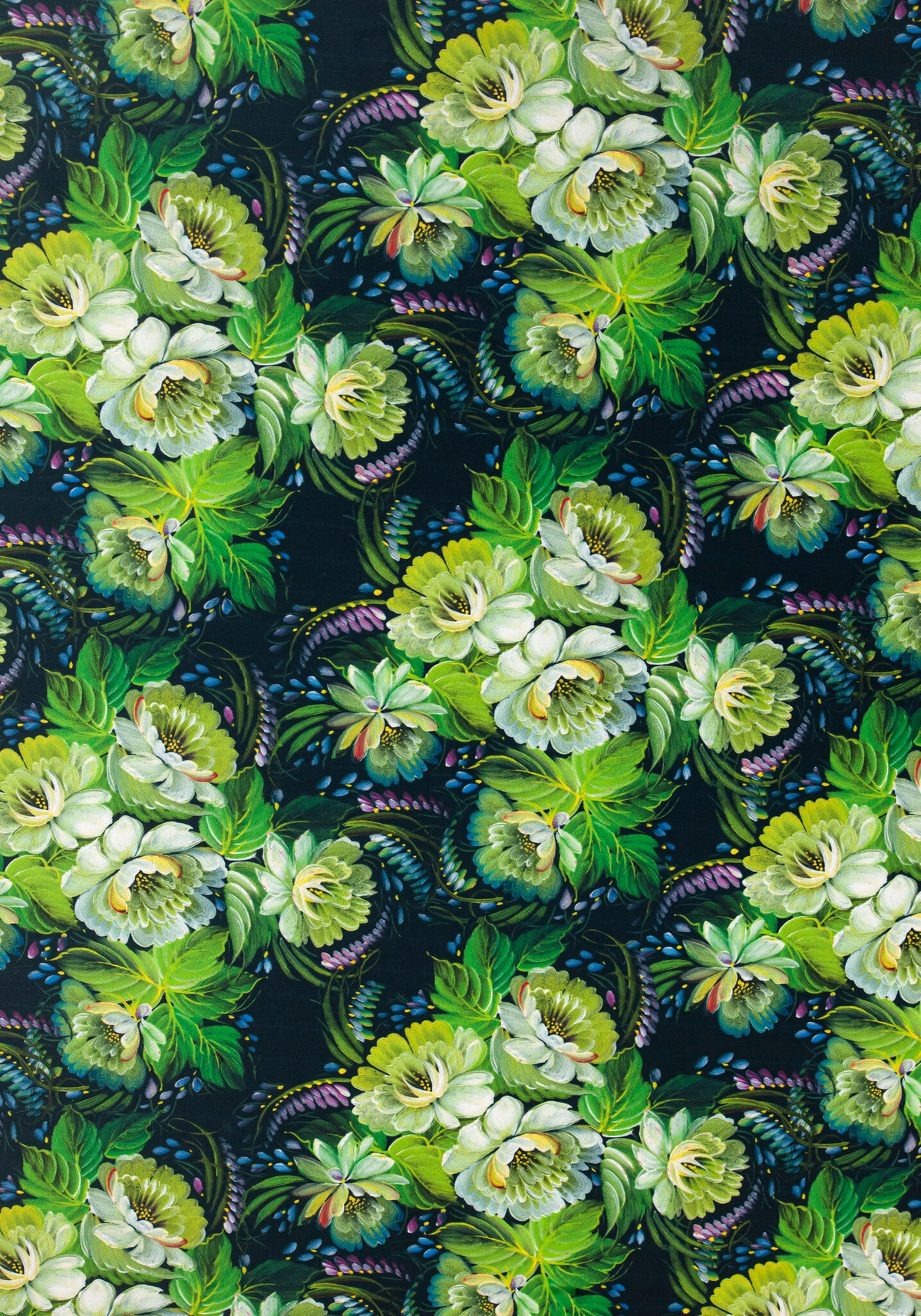 Ткань Васнецовское Лето (Креп-сатин)