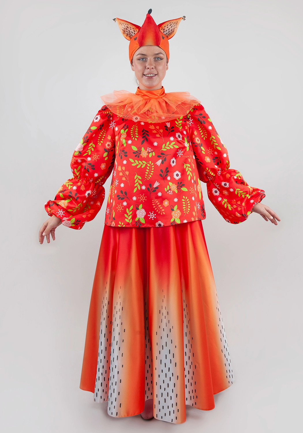 Чудные Звери Лиса костюм для взрослого (164-170 / 46-50 / Готовое изделие)