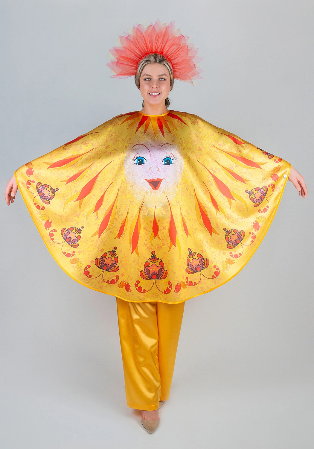 Костюм Солнце с борецкой росписью для взрослых (рост 170-176 / размер 52-54)