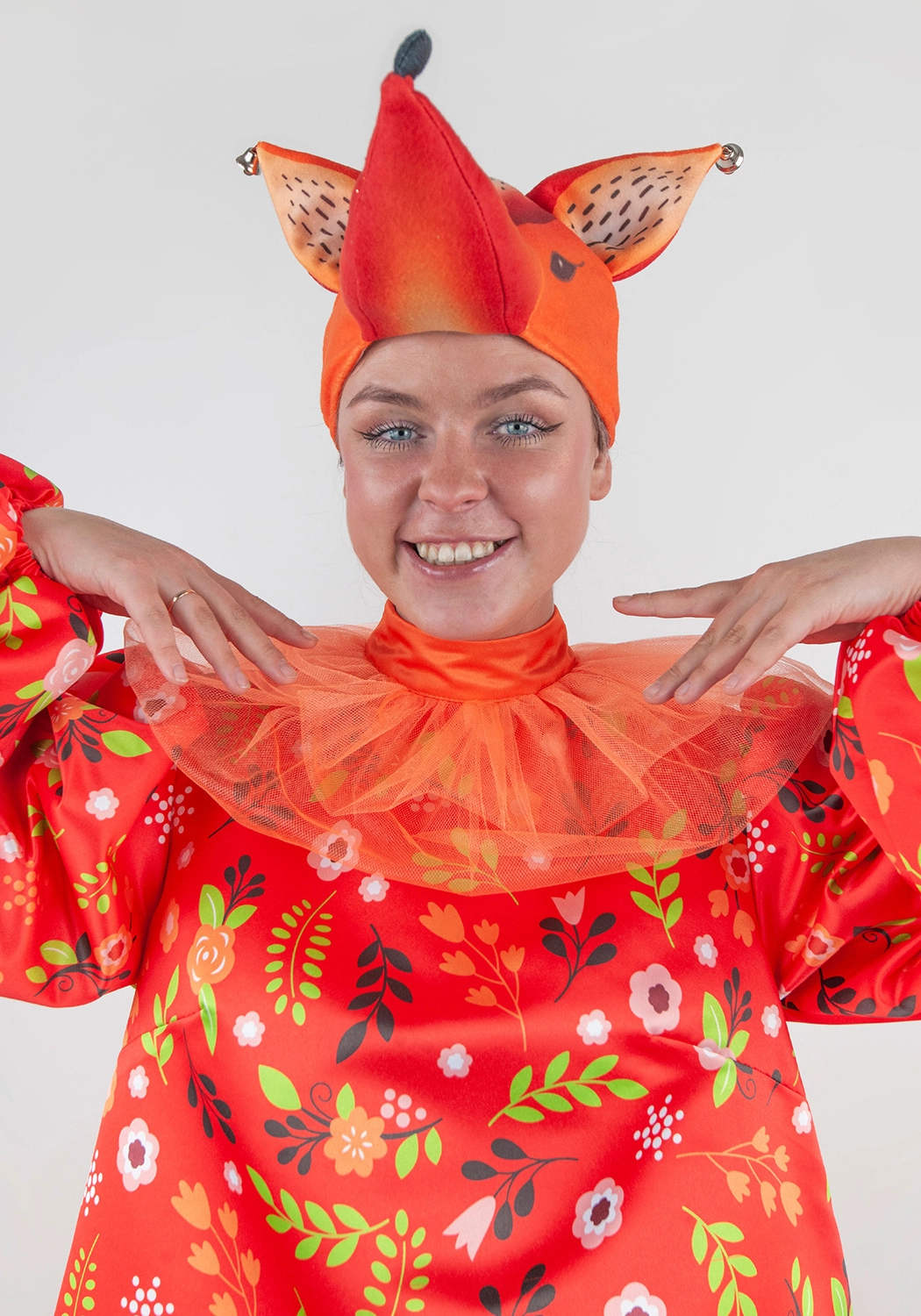 Чудные Звери Лиса костюм для взрослого (164-170 / 46-50 / Готовое изделие)