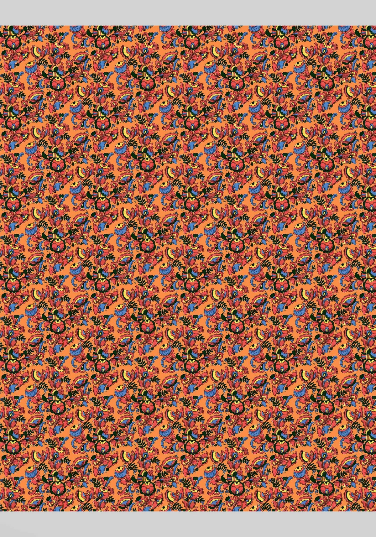 Ткань Борецкая роспись (-)