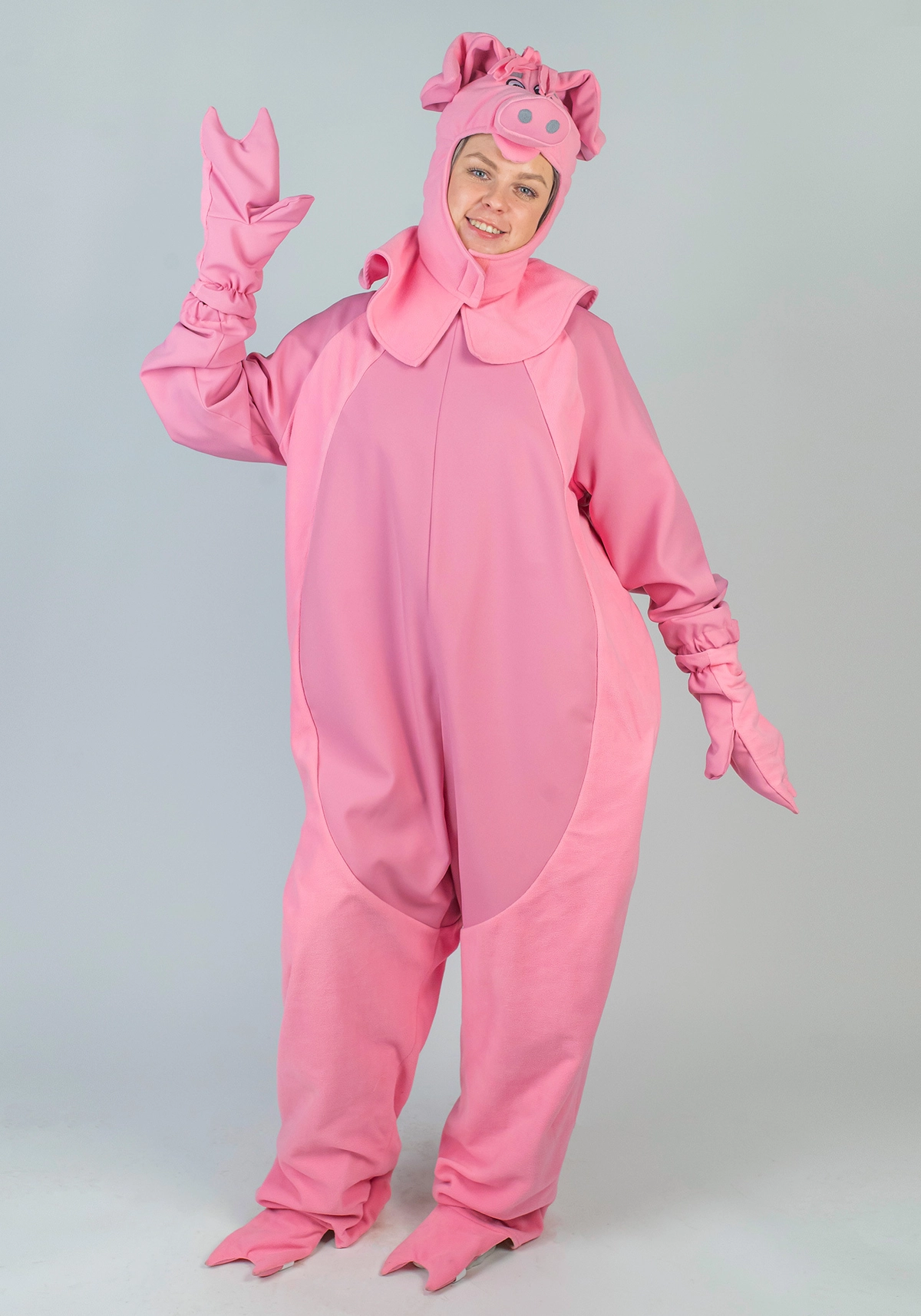 Костюм Поросенка для взрослого (164-170 / размер 46-56)