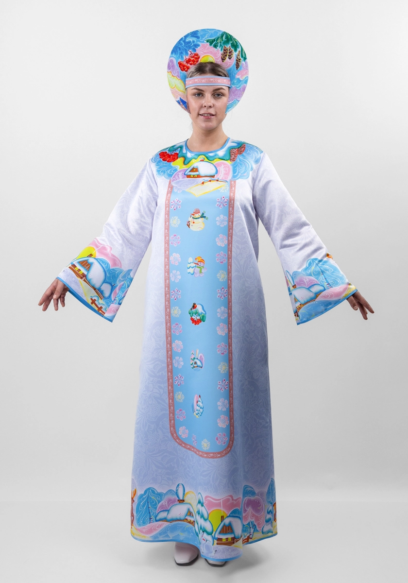 Костюм женский Русская Зима (164-170 / 50-54 / Готовое изделие)