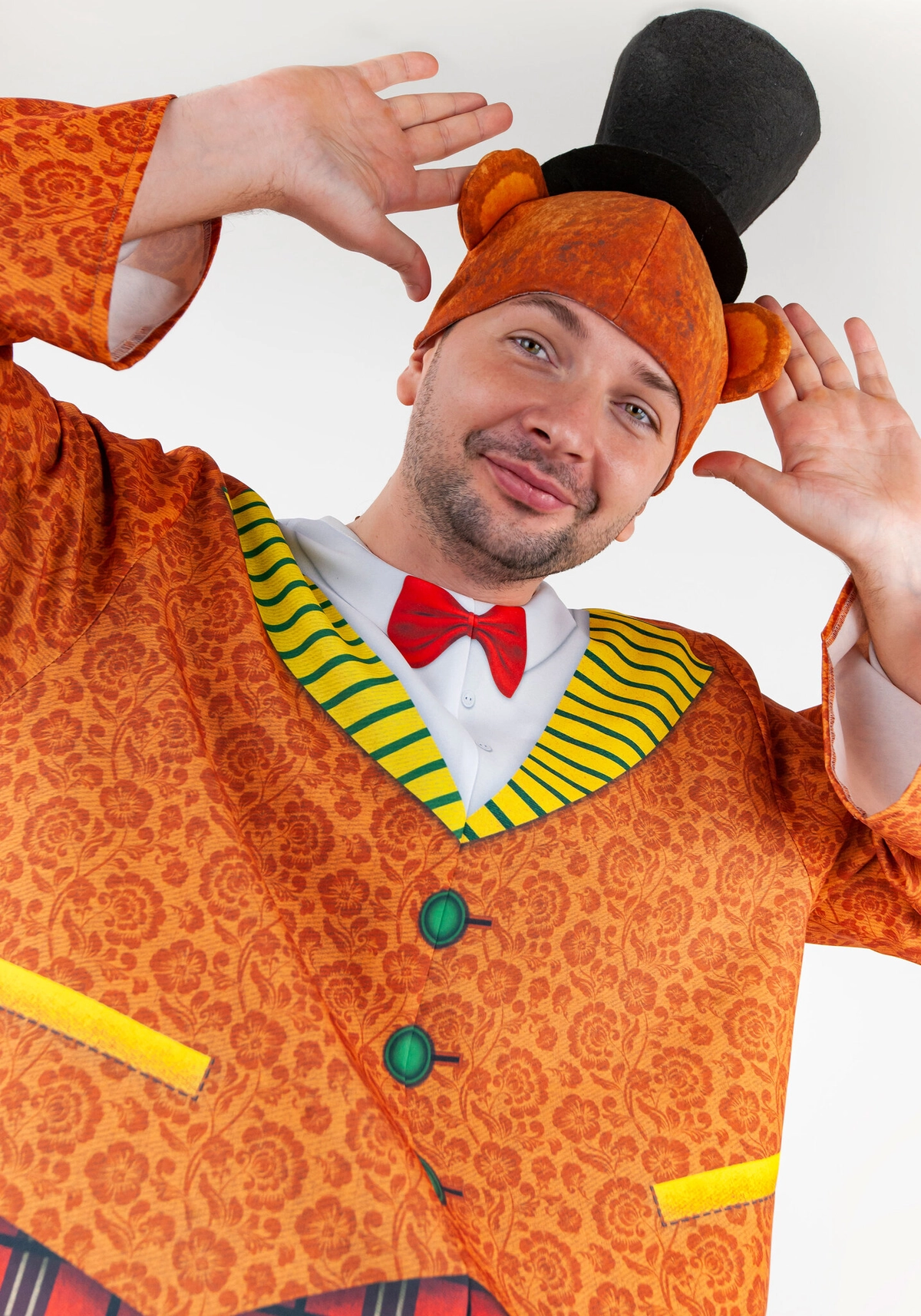 Чудные Звери Медведь костюм для взрослого (164-170 / размер 46-54 / Готовое изделие)