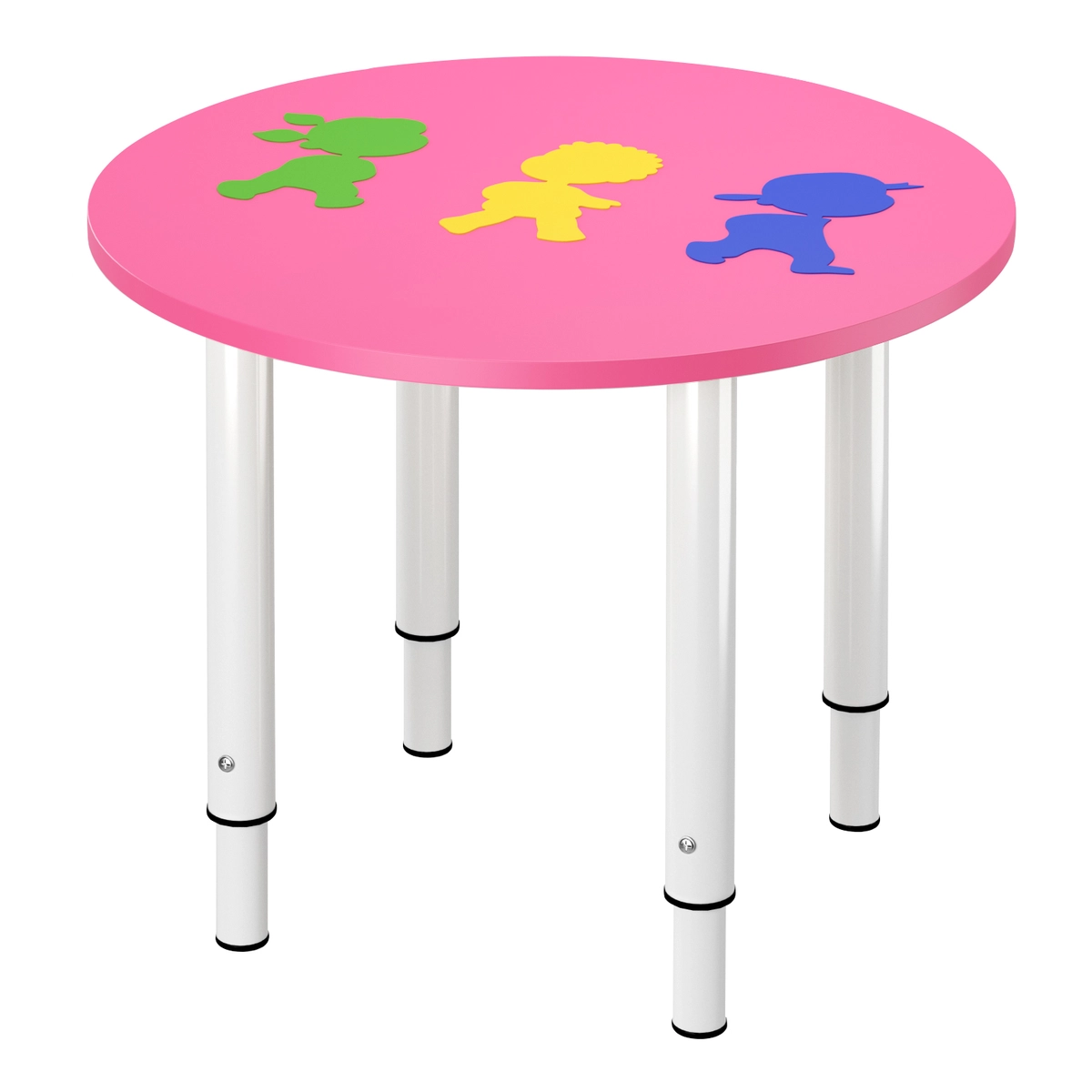 Стол круглый с фрезеровкой