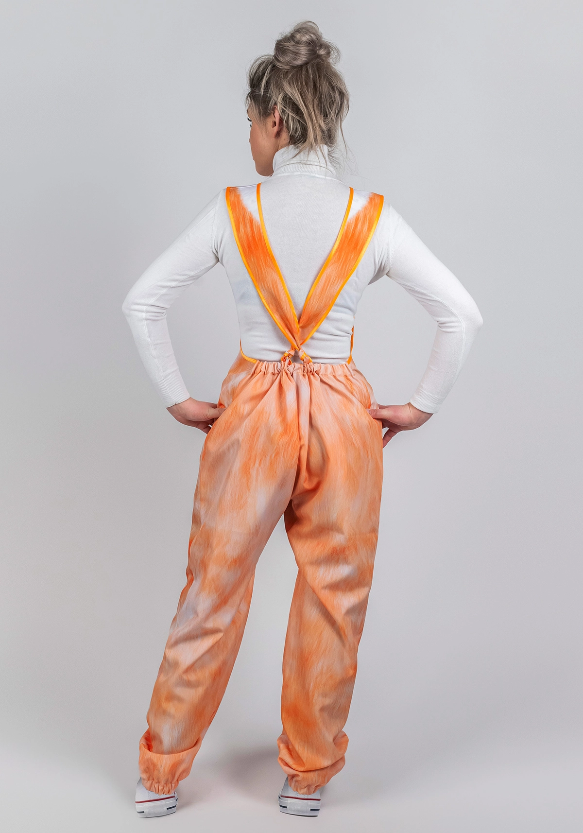 Комбинезон Лиса для взрослого (рост 164-176 / размер 48-56 / Готовое изделие)