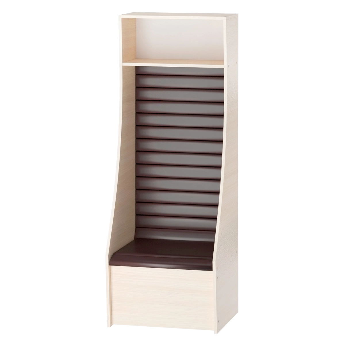 Стеллаж с мягким элементом (библиотека)