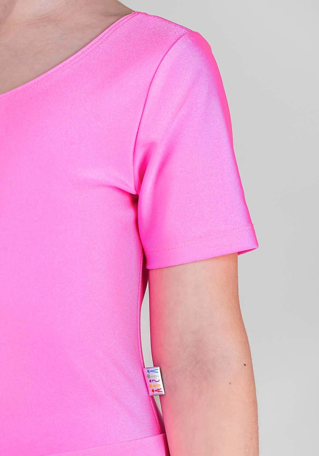 Гимнастическое платье для Ритмики (рост 122-128 / красный)