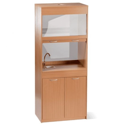 Шкаф лабораторный вытяжной с сантехникой 