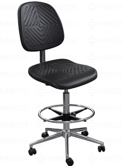 КРЕСЛО ЛАБОРАТОРНОЕ ПОЛИУРЕТАН КР-12(В) (1)