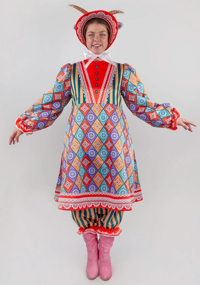 Чудные Звери Коза костюм для взрослого (164-170 / 46-50 / Готовое изделие)