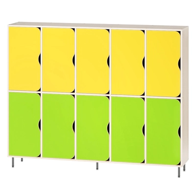 Шкаф двухъярусный 10 местный