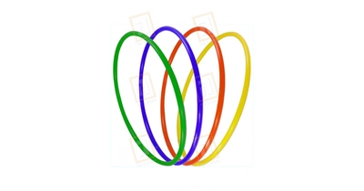 Обруч пластмассовый