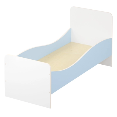 Кровать одноярусная с бортиком Волна