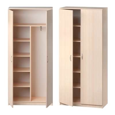 Шкаф для одежды персонала комбинированный
