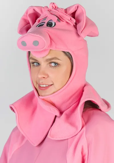 Костюм Поросенка для взрослого (164-170 / размер 46-56)