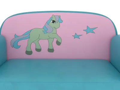 Комплект детской мягкой мебели"Пони".