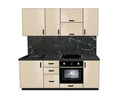 Кухня ЛДСП 2м (для электрической поверхности)