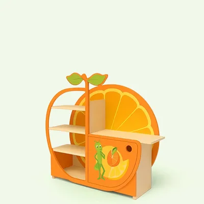 Стеллажи детские для игрушек