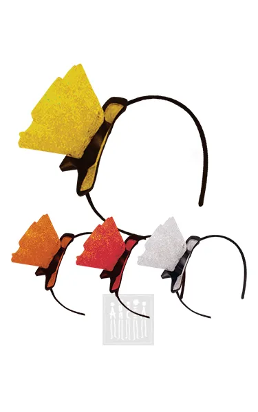 Ободок со шляпкой (красный)