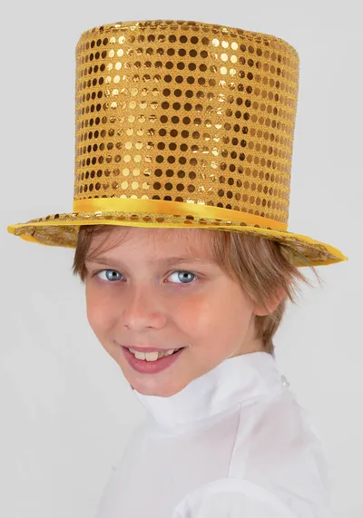 Цилиндр блестящий (красный)