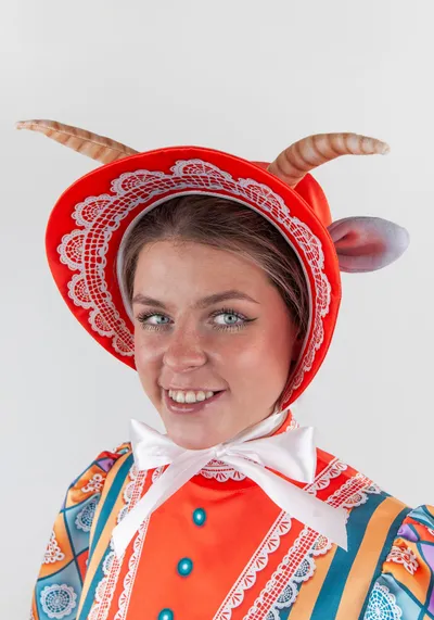 Чудные Звери Коза костюм для взрослого (164-170 / 46-50 / Готовое изделие)