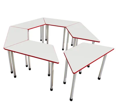 Стол трапеция (нерегулируемые опоры)