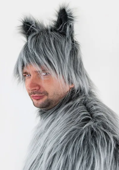 Чудные Звери Волк костюм для взрослого (164-170 / 46-50)