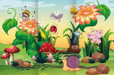 Муха-Цокотуха - Декорация / Занавес сцены (3м*3м / Набор для шитья)