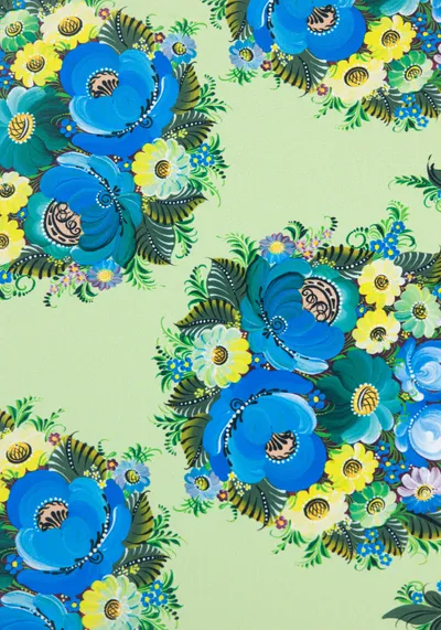 Ткань Волховская роспись (Габардин)