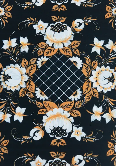 Ткань Петербургская роспись (Креп-сатин)