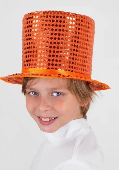 Цилиндр блестящий (красный)