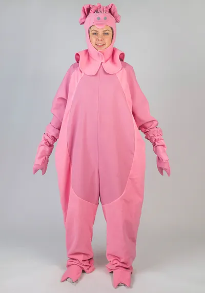 Костюм Поросенка для взрослого (164-170 / размер 46-56)