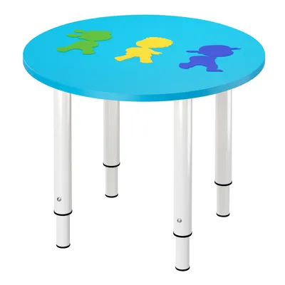 Стол круглый с фрезеровкой