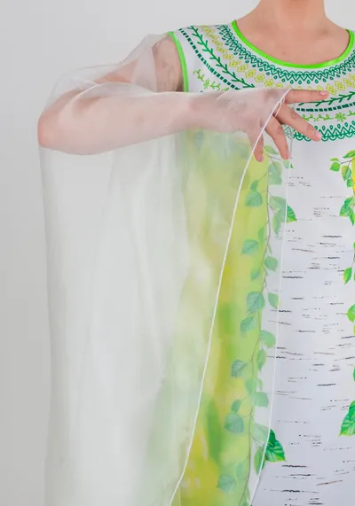 Весна / Березка платье женское (рост 170 / размер 46-54 / Готовое изделие)